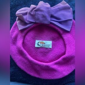 Toucan Collection Vintage Bow Beret